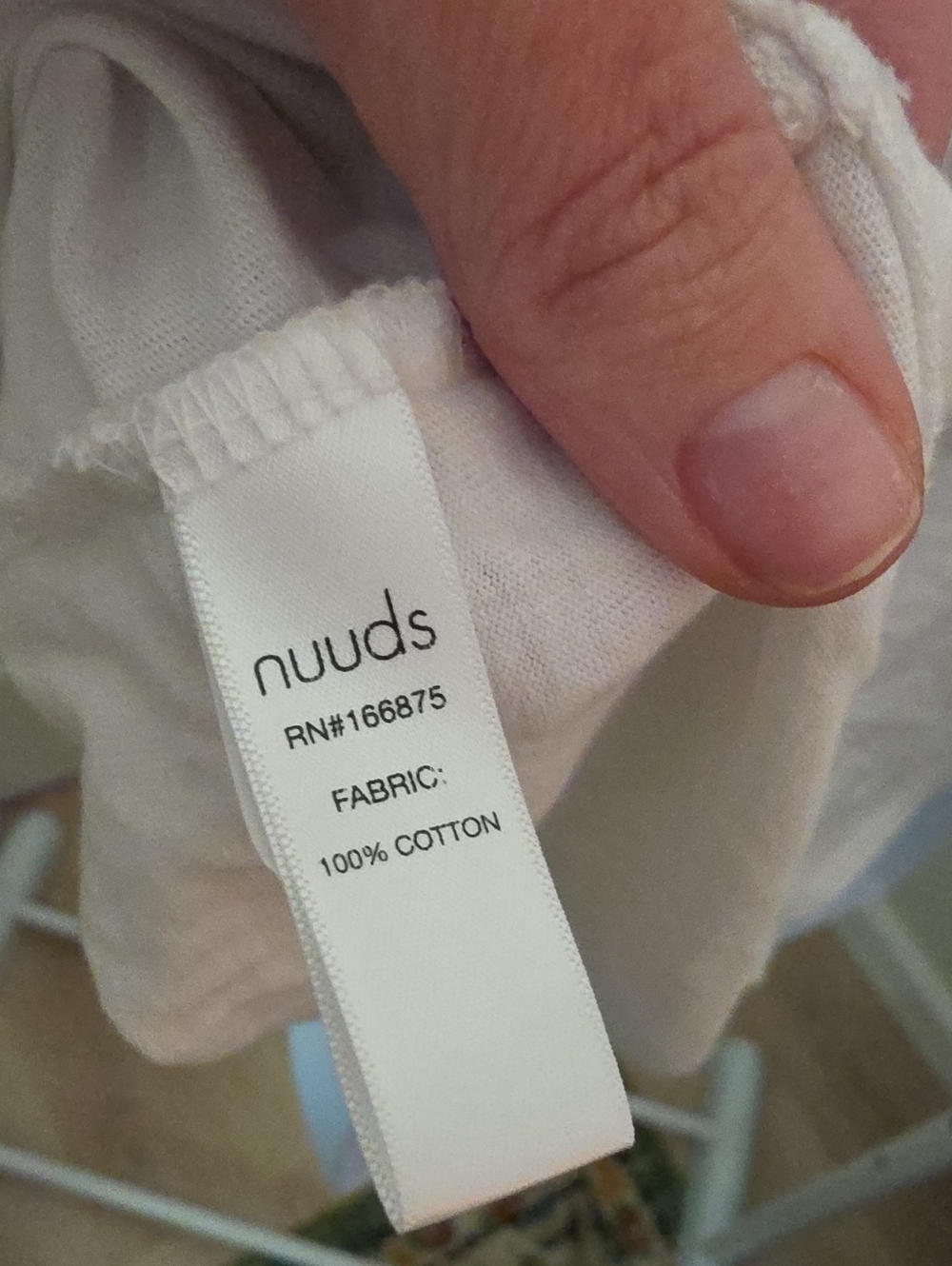 nuuds XXXL Vintage Cotton Off The Shoulder T-Shirt - Picture 6 of 6